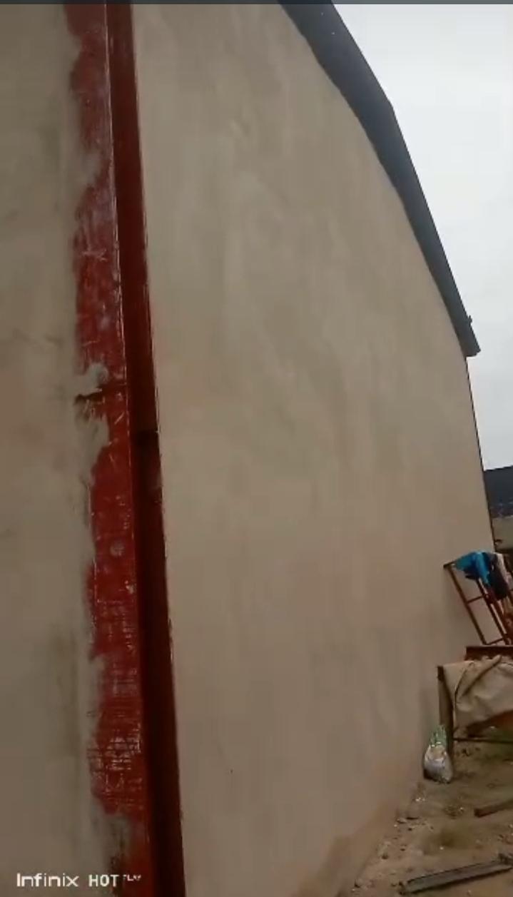 Warehouse at Jakande Estate gate Oke-afa
